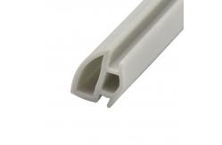 China 200M Roll PVC Rubber Strip Light Grey wardrobe door seal strip supplier