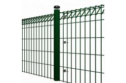 China PVC Coated 2.5m 3D Wire Mesh Fence Welded Curved Mesh Fence Rustproof supplier