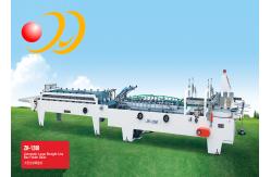 China Large Straight Line Box Folder Gluer Machine Automatic Low Debugging supplier