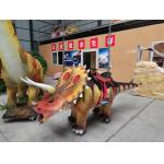 Red tiger Animatronic Simulation Walking Dino