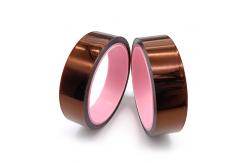 China Silicone Free Polyimide Heat Resistant Masking Tape 0.025mm Zero Pollution supplier