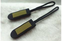 China Fancy Environmental Silicone Rubber Zipper Puller For PVC Bag Non Toxic supplier