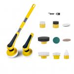 300rpm Electric Spin Scrubber Adjustable Extension Handle Cleaning Tools for sale