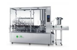 China Twelve Pump 500ml 2000 KG Liquid Filling And Sealing Machine supplier