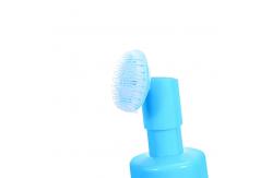 China Customized 42mm Plastic Foam Pump With Silicone Brush For Cleaning supplier