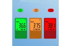 China Monochrome Segment Transparent LCD Screen HTN Display For Temperature Meter supplier