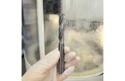 China 14mm Diameter Solid Flat Bottom Carbide Drills 80mm Flute 145mm Length Anti Chipping supplier