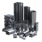 V Slot Extrusion Aluminum Profiles Powder Coating Aluminium Trim Profiles for sale