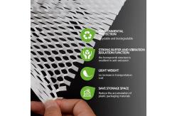 China White Anti Breaking Shockproof Eco Wrapping Paper Fragile Packaging supplier