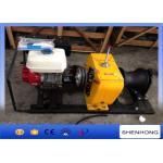 Honda Gasoline Powered Winch 5T , Tower Erection Cable Pulling Winch for sale