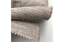 China Elastic Stiff Natural Horse Hair Interlining 160cm Width For Suit supplier