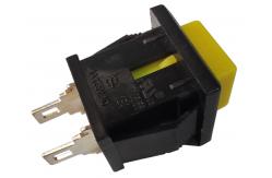 China Silver Alloy Contacts Push Button Electrical Switch P13-2 10000 Cycles supplier