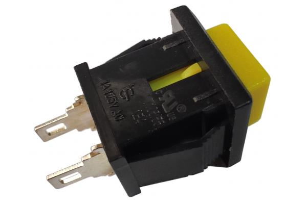 Silver Alloy Contacts Push Button Electrical Switch P13-2 10000 Cycles