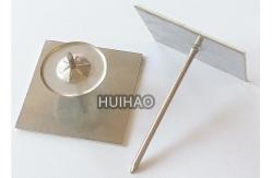 China Galvanized Steel Self Adhesive Stick Pins 60mm Insulation Hanger supplier