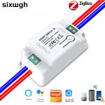 SIXWGH Tuya Zigbee Smart Switch Module Smart Home Automation Light Switch for sale