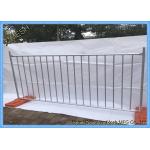 Heavy Duty Galvanized Temporary Netting Fence With Concrete Block Base