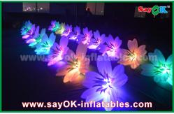 China Customize Lighting Decoration Inflatable Flower Chain Used Wedding supplier