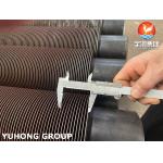HEAT EXCHANGER FIN TUBE ASTM A213 TP304 / 304L / TP316L SPIRAL EXTRUDED