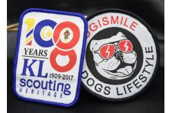 China Environmental Custom Made Embroidered Patches Sew Iron On Patches For Clothes supplier