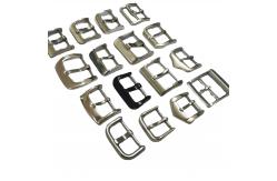 China Stainless Steel Watch Buckle with IP Plating and Multiple Finishes Polished Brushed Sandblasted supplier