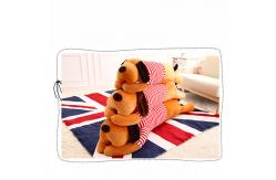 China Cute Dog Shape Plush Toy Pillow Smooth Feeling Various Style For Girls supplier