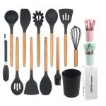 Household Silicone Spatula Spoon Set for sale