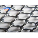 Architectural Metal Coil Drapery Aluminum Alloy Cascade Mesh Various Colors for sale