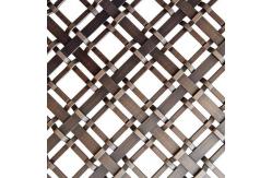 China Customized Architectural Woven Wire Mesh Stainless Steel Decorative Panels supplier