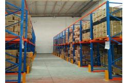 China Forklift Drive In Racking System , Drive In Warehouse Racking Optional Dimension supplier