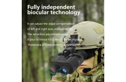 China High Power IR Night Vision Hunting Binocular Head Mounted Night Vision Binoculars supplier