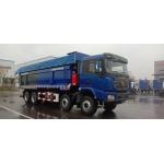 EuroV White Automatic Heavy Tipper Dump Truck 8x4 40HP SHACMAN for sale