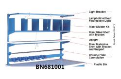 China Adjustable Heavy Duty Work Table , Industrial Workstation Table P/C Finished supplier