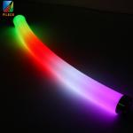 SPI RGB Magic LED Neon Strip , 360 Degree LED Neon Flex 25mm 40mm Diameter for sale