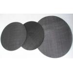 Industry Filtration Wire Mesh Filter Disc , Metal Mesh Screen 0.50x0.32mm for sale
