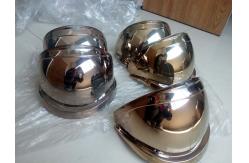 China Helmet Visors Vacuum Metalizing Machine ,  Horizontal Metallizing Coating Plant supplier