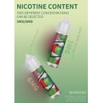 Low Nicotine Salt E-Cigarette Vaping Liquid OEM Package for sale