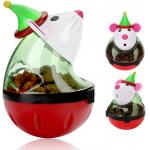 Cat Christmas Mouse  Feeder Interactive Cat Toys Cat Puzzle Toy for sale