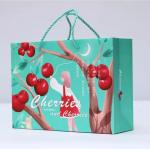Ecofriendly Vegetable Fruit Cardboard Boxes CMYK / Pantone Color for sale