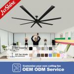 OEM Remote Control Workout Room Ceiling Fans With Light Gymnasium