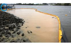 China Water Floating Sediment Curtain Baffle Permeable Silt Curtain Turbidity Control In Water supplier