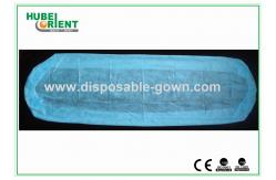 China Disposable CPE Bedcover Sanitary Bed Sheets with Elastic Rubber , No Stimulus supplier