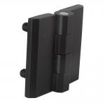 Black Chrome Plated Door Hinges Electrical Size 60mm Panel Screw Type for sale