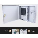 Wall Mount Optical Fiber Distribution Box 24 Cores Metal Material For Ftth System for sale