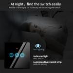 AES Encryption Single Line Switch AC DC Smart Wireless Switches 、