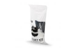 China Reusable PE Gravure Printing Ice Bags For Ice Cube Samples Offered supplier