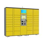 15 inch Touch Screen Parcel Delivery Lockers , Computer System Parcel Locker Service for sale