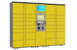 China 15 inch Touch Screen Parcel Delivery Lockers , Computer System Parcel Locker Service supplier