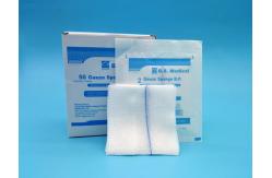 China Customized Sterile Cotton Absorbent Gauze Swabs With X-RAY Surgical Disposable supplier