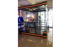 China Black Top Virtual Reality Shooting Simulator , 42 Monitor Virtual Reality Arcade supplier
