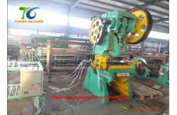China Vertical BTO60 Razor Barbed Wire Machine 80kg/h Wire Coil Making supplier